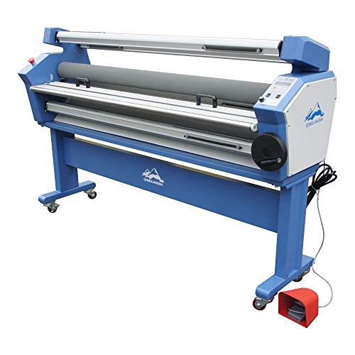 Qomolangma 110V 63" Full-auto Wide Format Cold Laminator - US Stock