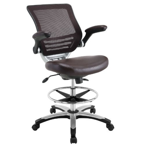 America Luxury - Chairs Modern Contemporary Drafting Chair Brown