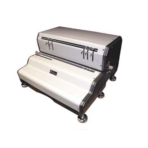 Akiles Coilmac-ECP 41 13-1/2" 4:1 Pitch Heavy Duty Coil Binding Machine & Electric Punch
