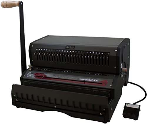 Akiles AWM-EX21 Electric Wire Punch & Manual Closer, 2:1 Pitch, 1/4"-1-1/2" Capacity