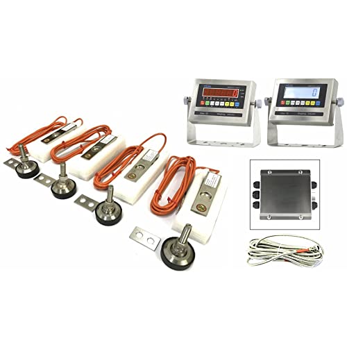 Liberty Scales SL-720 NTEP Floor Scale with Shear Beam Load Cells, 20k lb Capacity
