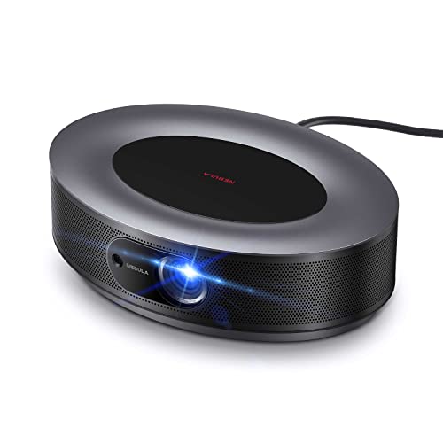 NEBULA Full HD 1080p Video Projector with Android TV 9.0, 4K Support, Digital Zoom, Auto Focus, HDR10