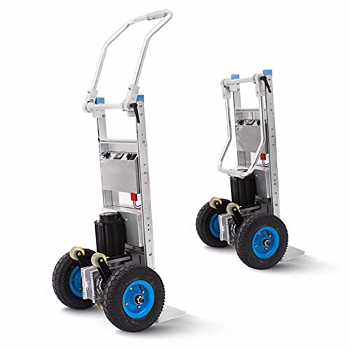 FAXIOAWA Electric Stair Climbing Cart - 240Kg Capacity - Aluminum Alloy - 800W Brushless DC Motor & Power Battery