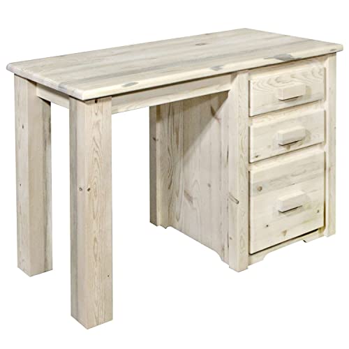 Montana Woodworks Homestead Collection Office Desk - Ready to Finish