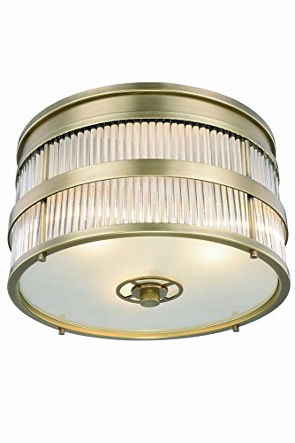 Elegant Lighting Anjelica Collection Flush Mount D18" H7.5" 3-Light