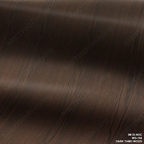 3M DI-NOC WG-156 Dark TAMO Woodgrain 4ft x 60ft (240 Sq/ft) Vinyl Film Series