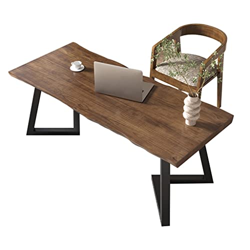 None Computer Desk and Chair Set, Personal Workbench for Study/Office, Negotiation Meeting Table (200x80x75cm)