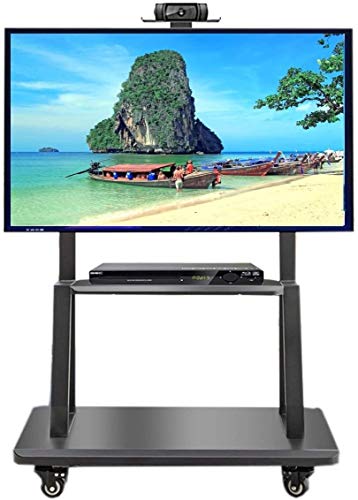 WEBOL TV Brackets for Wall Mount & Mobile Cart - 32-75 Inch LCD LED Plasma Display Stand