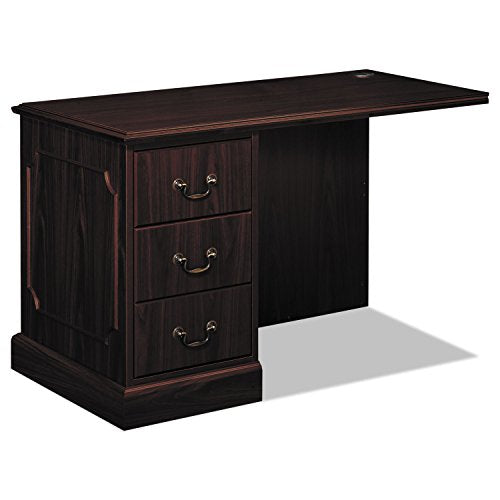 HON 94216LNN 94000 Series L Workstation Left Return, Mahogany - 48w x 24d x 29-1/2h