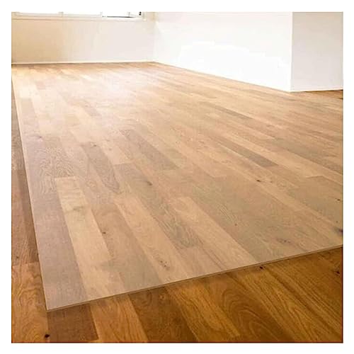 HOBBOY Clear PVC Hard-Floor Chair Mat, 1.5mm Thick, Non-Slip, Waterproof - Multiple Sizes
