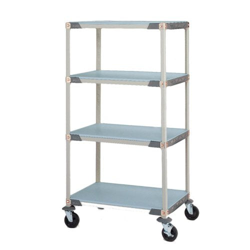 METRO Utility Cart with Microban, 48x24x68, 4 Shelf