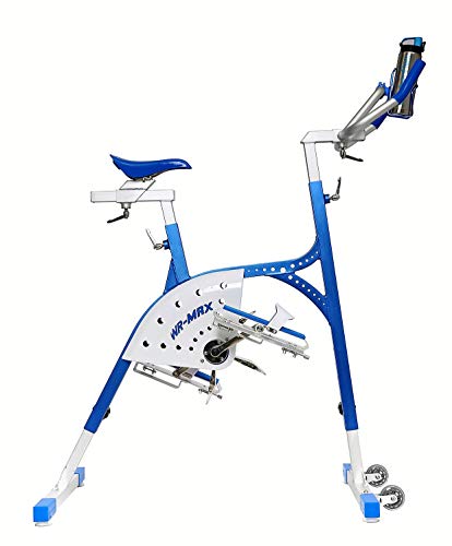 Commercial Aqua Bike for Pool Exercise, Professional Lightweight Aluminum Aquabike, Underwater Bicycle for Pool, W/Insulated Water Bottle