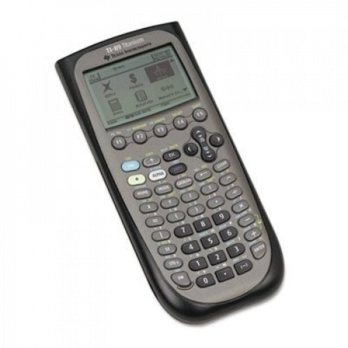 Texas Instruments TI-89 Titanium Programmable Graphing Calculator - Bundle of 2