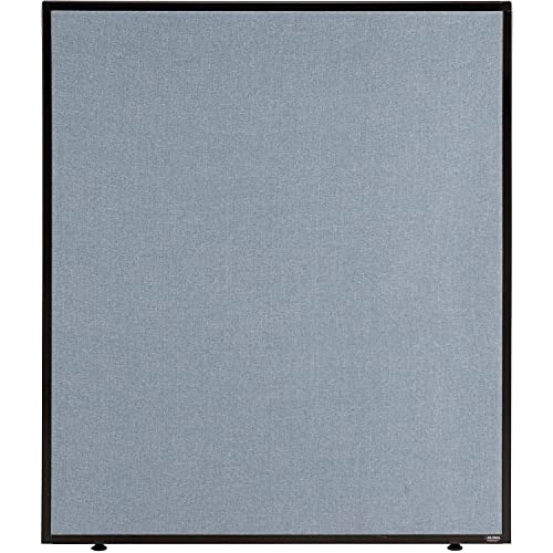 Global Industrial Office Partition Panel, Blue 36-1/4"W x 42"H