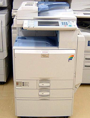 Refurbished Ricoh Aficio MP C2500 Color Multifunction Printer - 25 ppm, Tabloid-size, Copy, Print, Scan, 2 Trays (Renewed)