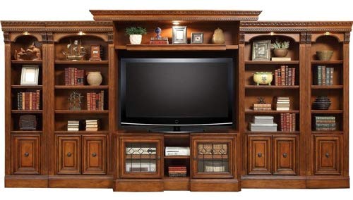 Parker House Huntington Entertainment Library Wall Unit - PAH-HUN-415X-400-420(2)-430(2)