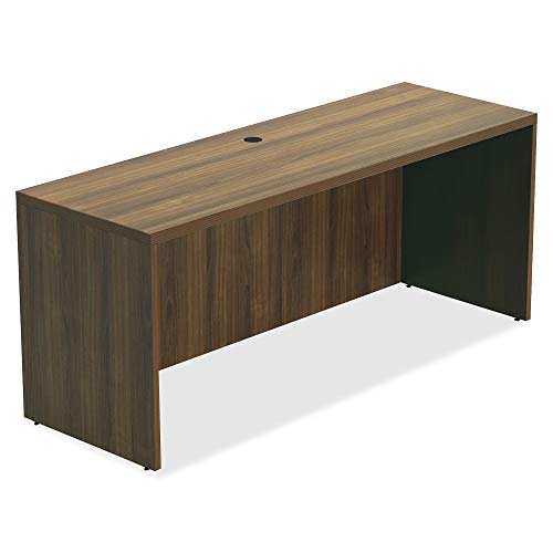 Lorell LLR34311 Chateau Series Walnut Laminate Desking Credenza
