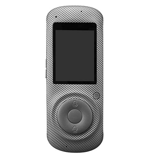 AkosOL Smart Language Translator Device with Voice 2.4 Inch Touch Screen - 42 Languages - WiFi - Grey