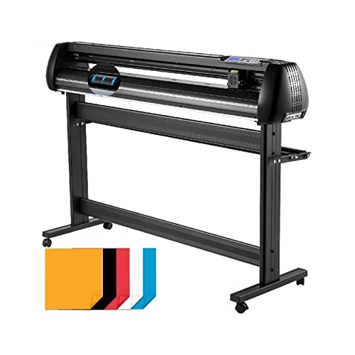 Generic Vinyl Cutter Machine, 53 Inch Cutting Plotter with 400 Inch Steel Roller Shaft