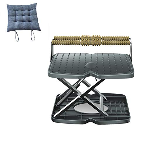 MNSSRN Footrest Desk Step Stool - Relieve Fatigue, Correct Sitting Posture, Massage - Office Furniture