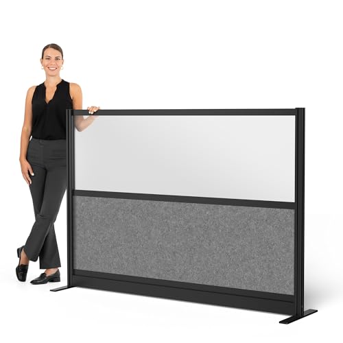 S Stand Up Desk Store Expanse Modular Wall | 70in x 48in Wide Paneling Room Divider