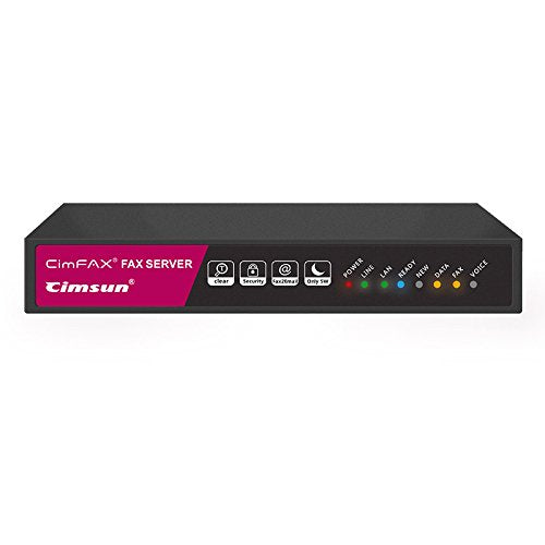 CIMSUN CimFAX C5 Fax Server for PC/Mobile Fax2Email - 20 Users Landline Fax Solution