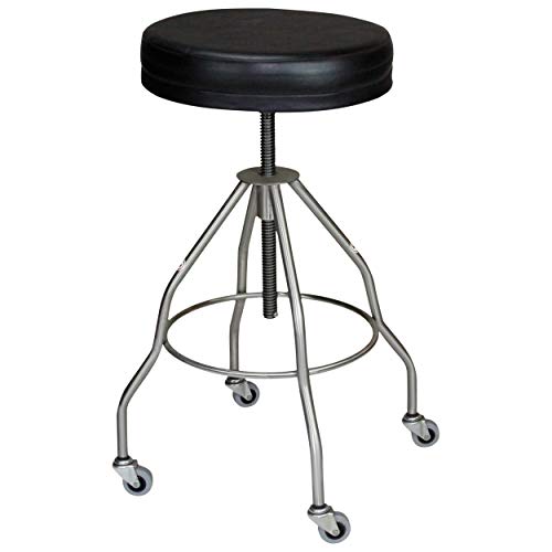 Blickman Passaic Stainless Steel Exam Stool - Model 7714-PSSC