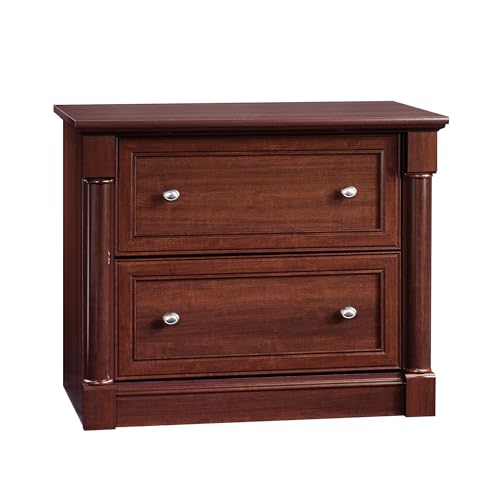 Sauder Palladia Lateral File Cabinet, Select Cherry Finish