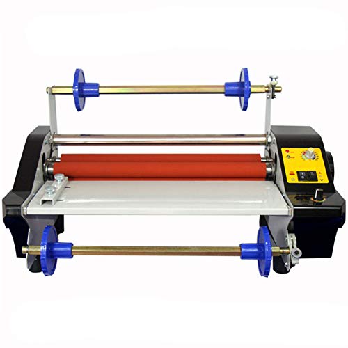 SHengwin 13.6" Hot and Cold Roll Laminator, Four Rollers Thermal Laminating Machine