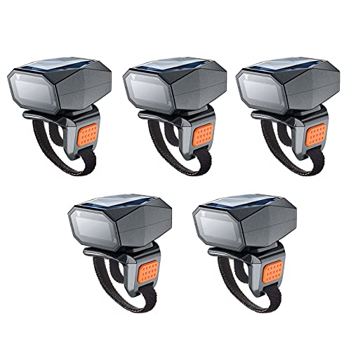 Eyoyo 2D Bluetooth Ring Barcode Scanner, Wearable Wireless Scanner