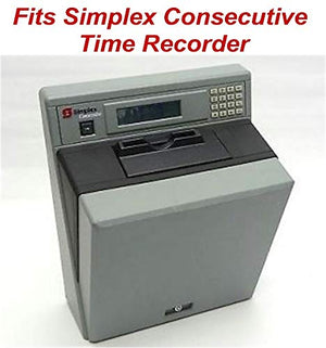 (1000 ct) Time Cards fits Simplex Consecutive, Bar-Coded Form 1950-9251