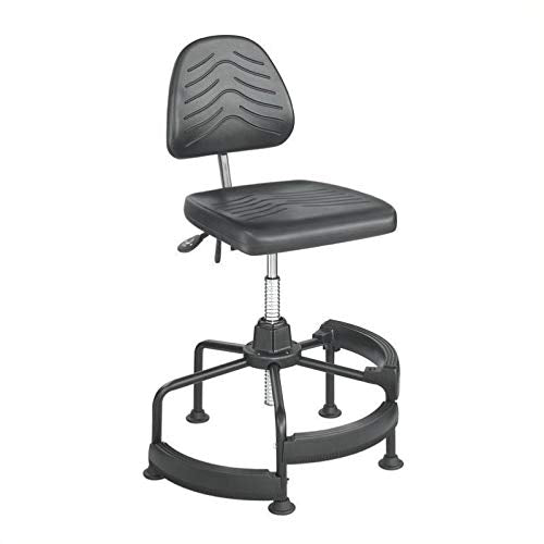 Scranton & Co Deluxe Drafting Chair in Dark Gray