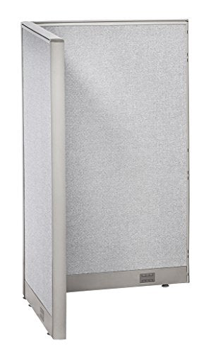 GOF Freestanding L Shaped Office Partition, Large Fabric Room Divider Panel - 36" D x 36" W x 60" H