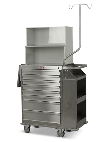 MSEC Stainless Steel Cast Cart with Casting Accessories