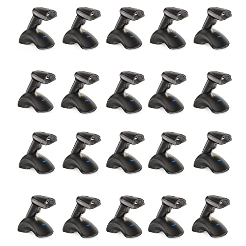 TEEMI TMSL-55CR 2D Bluetooth Barcode Scanner with USB Cradle - Case of 20