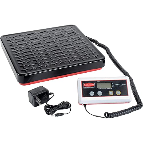 Rubbermaid Digital Weighing Scale - 150-Lb./60-Kilogram Capacity