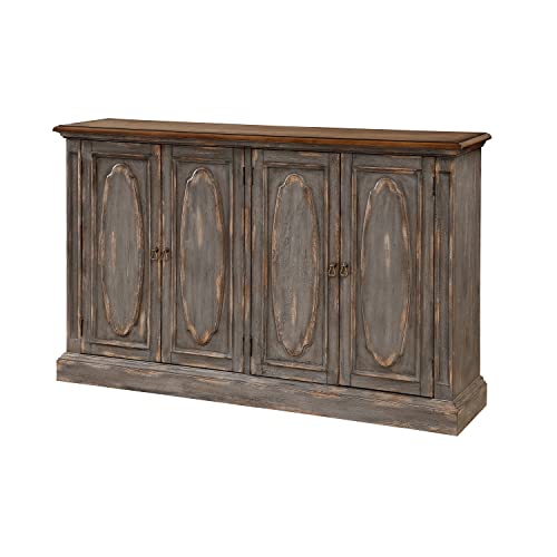Coast to Coast Imports Sicily Aged Blue Rub Credenza