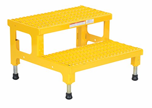 Vestil Adjustable Step Mate Stand, Steel, 24" Width, 24" Depth, 500 lbs Capacity