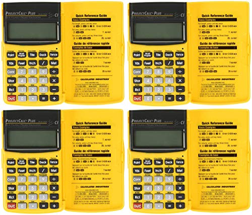 Calculated Industries Project Calc Plus MX CD - 4-Pack Mathematical Calculator