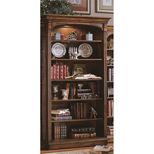 Hooker Furniture Brookhaven Open Bookcase in Cherry