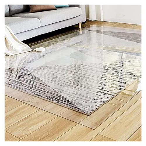 HOBBOY Clear PVC Hard-Floor Chair Mat with Non-Slip - Waterproof - Various Sizes