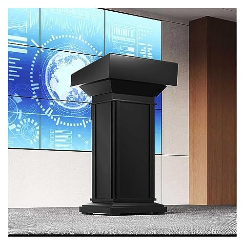 SMuCkS Lectern Podium with Spacious Drawer for Churches, Offices, Schools, and Events