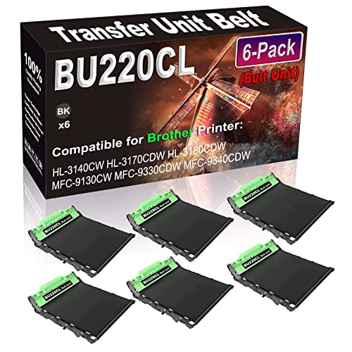 Kolasels Transfer Unit Belt 6-Pack Compatible with HL-3140CW HL-3170CDW HL-3180CDW MFC-9130CW Printer