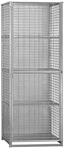 Salsbury Industries Large Unassembled Security Cage Storage Locker