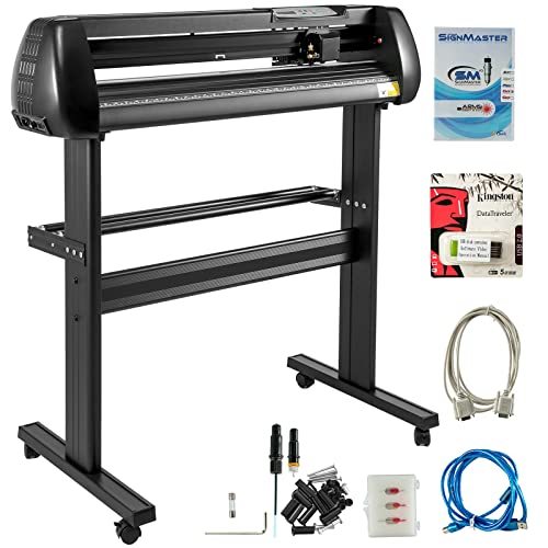 VEVOR 34" Vinyl Cutter Machine with Floor Stand and SignMaster Software