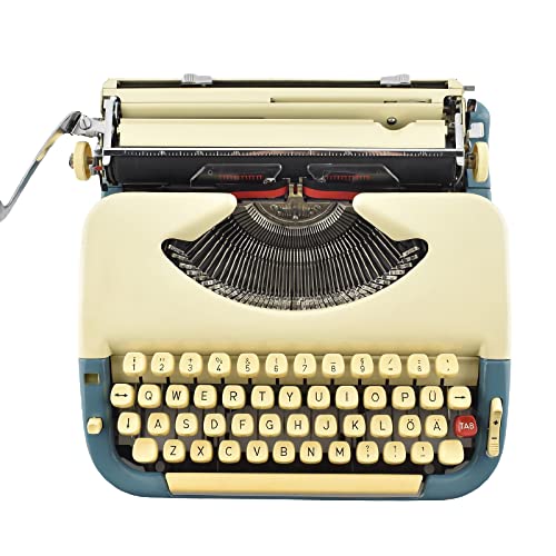 Amdsoc Antique Typewriter with Ribbon and Outer Box 30 * 30 * 8CM