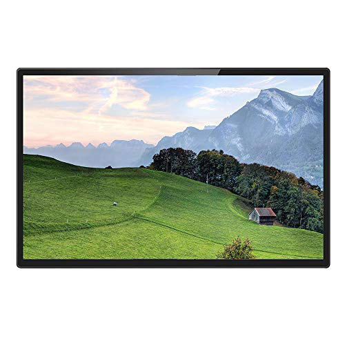 Generic 32-inch Electronic Photo Album 1080P Advertising Player IP with Calendar, Remote Control, Time, Automatic Switch, Slide Show (Black)