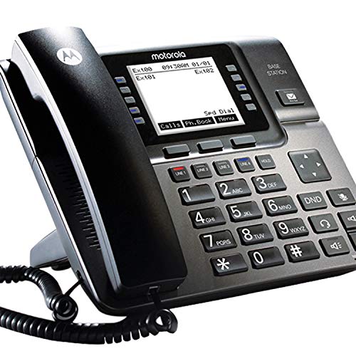 Motorola ML1002D Desk Phone Base Station with Digital Receptionist and Answering System