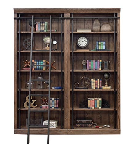 Martin Furniture AE4094x2-AE402 Avondale 2 Bookcase Wall, Oak