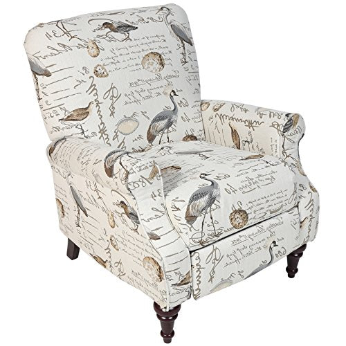 Porter Designs ACR809 Aviary Pushback Chair  , One Size, Cream